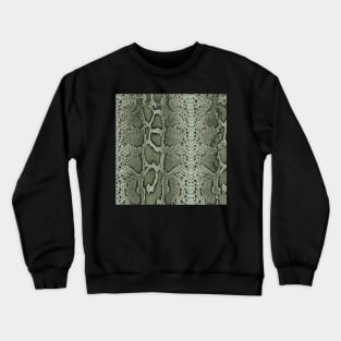 Exotic Snake Print Crewneck Sweatshirt